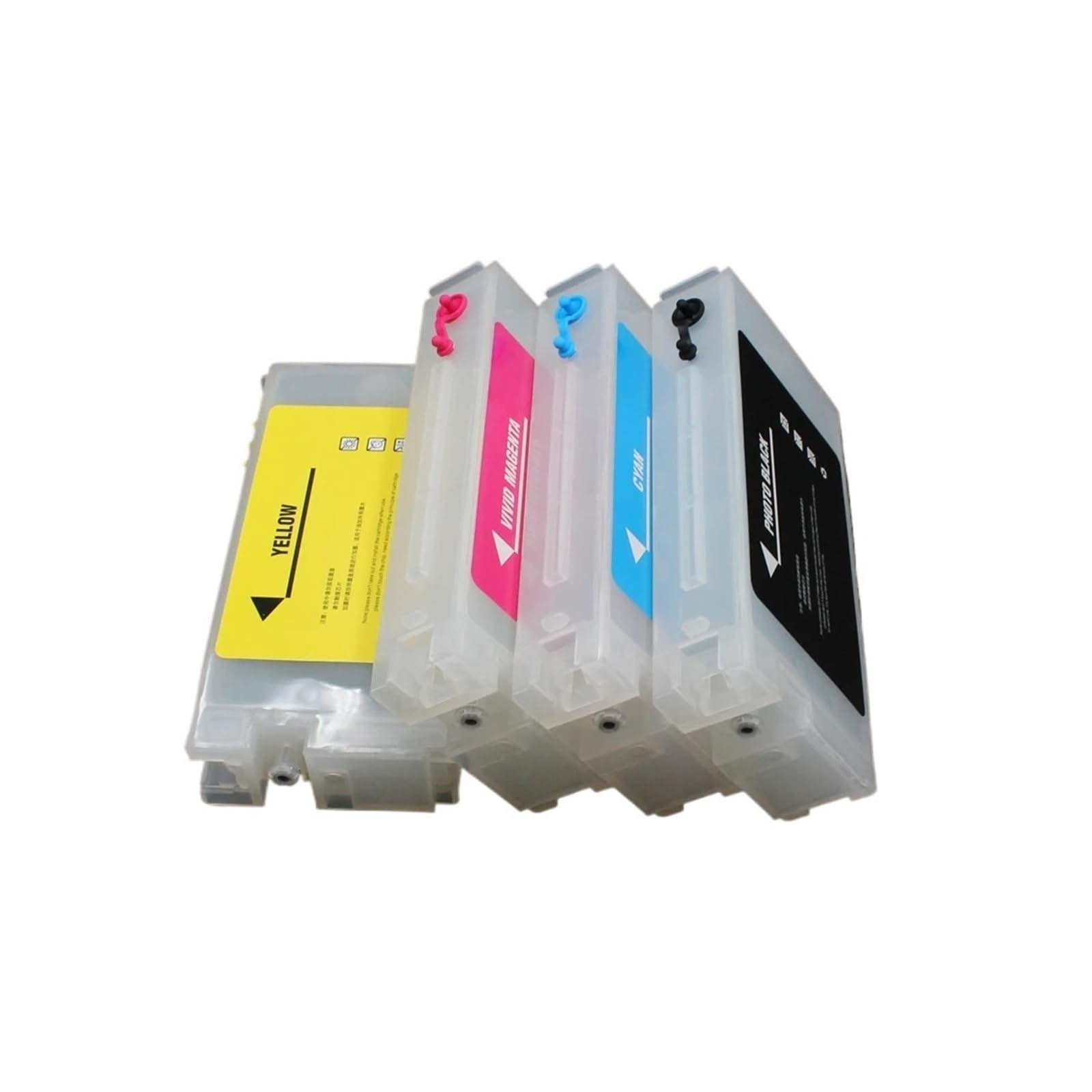 Compatibile con Epson, 4PCS 350ml Empty Ink Cartridge T5470