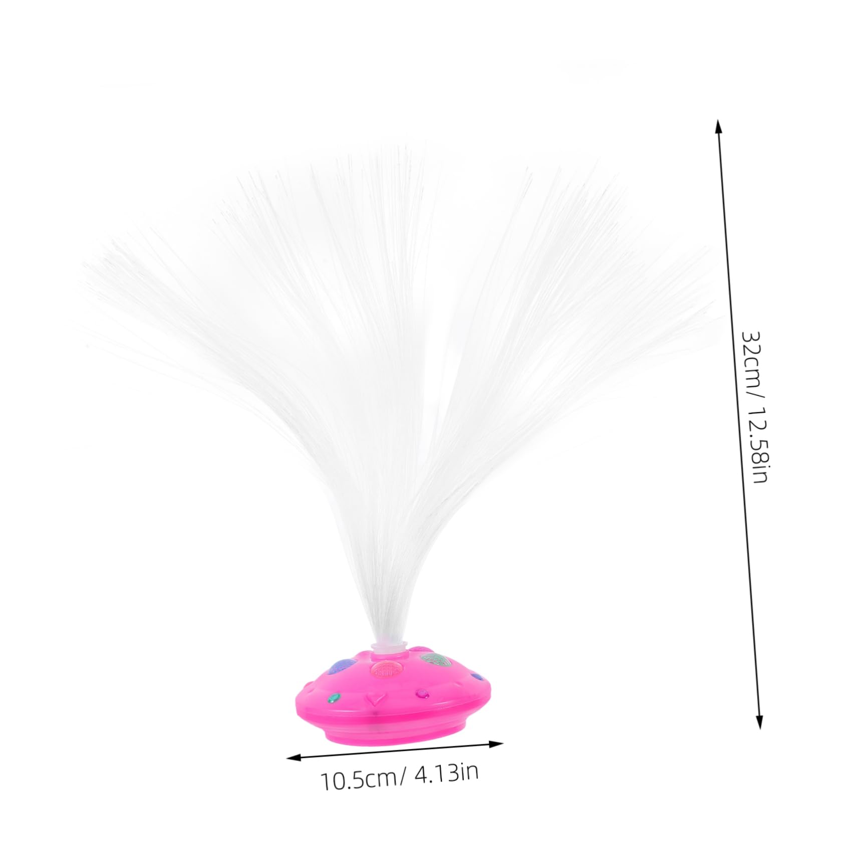 Veemoon 3pcs Led Fiber Optic Stars Starlight Night Changing Lights Random Colors Decorative for Parties