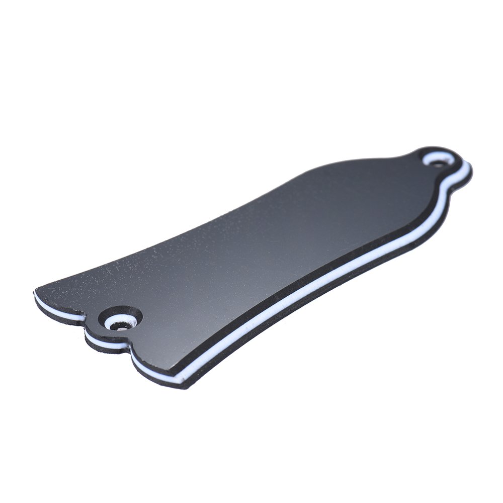 truss rod cover PVC binder cover 2 otwory osłona do LP SG Flying V ES czarna w kształcie bell