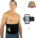 Slabstone Waist Trimmer Ab Belt - Tummy Tuck Belt - Stomach Wraps for Weight Loss - Home Gym - Weights – Belly Fat Burner – Tummy Wrap - Weight loss Belt for Men and Women - Sauna Belt - (Large)