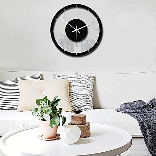 Horloge murale en verre transparent horloges numériques - 5
