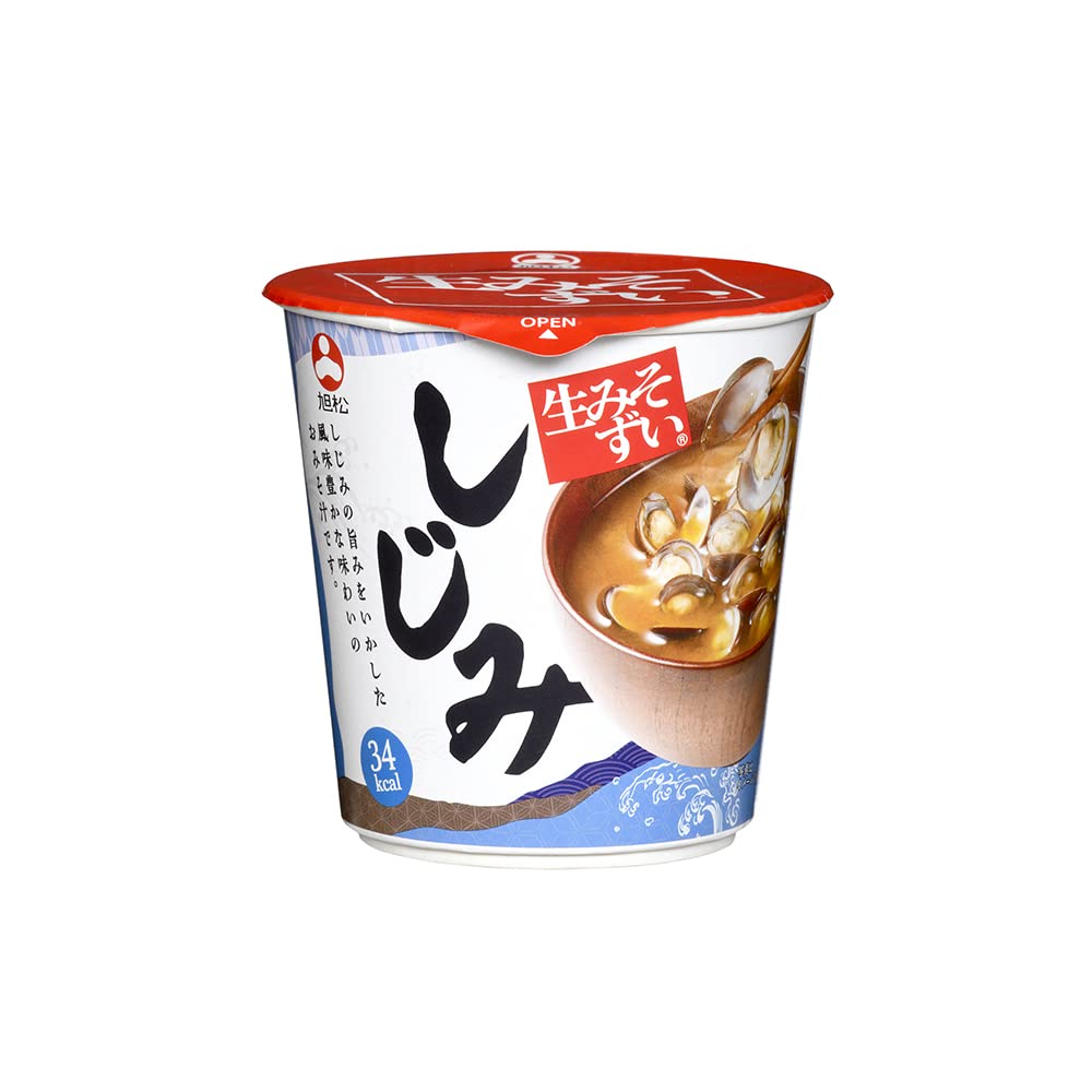 Amazon.co.jp: 旭松食品 生みそずいしじみ 50g×6個 : 食品・飲料・お酒