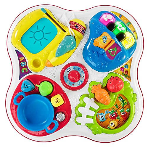 Table d'activités bilingue Chicco jeu éducatif électronique interactif sons et lumières