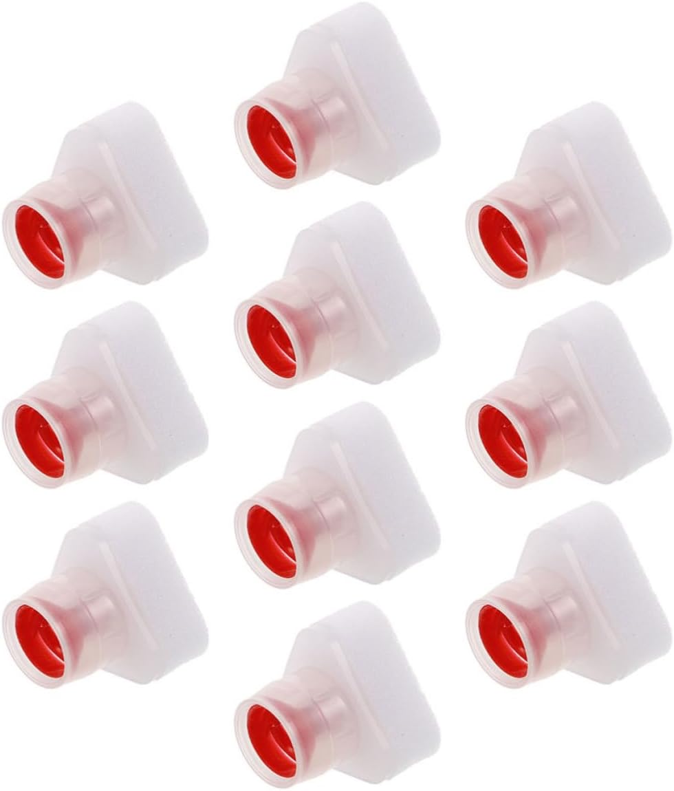 Sponge Brush Use 20pcs Cleaner White Triangular Shoe for Shoes Travel