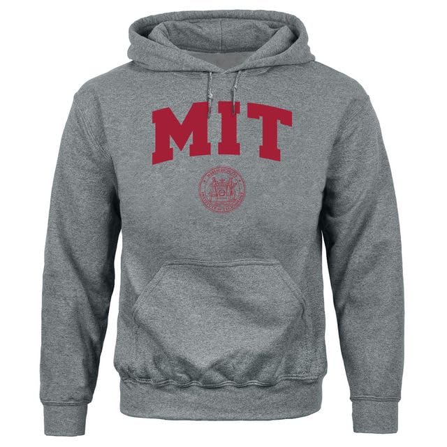 Barnesmith MIT Engineers Hooded Sweatshirt Heritage Charcoal Grey Small