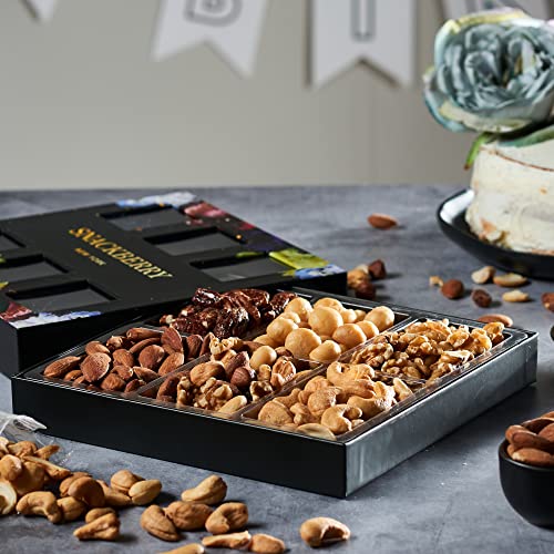 Holiday-Christmas-Nuts-Gift-Basket-Gourmet-Snack-Boxin-Window-Box-Gift-Set-For-Thanksgiving-Birthday-Party-Care-Package-Sympathy-Healthy-Gift-Gift-for-Men-and-Women-Kosher-Snackberry