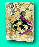 Rare William D Craig / Coins of the World 1750-1850 First Edition 1971 B093ZBRF7Q Book Cover
