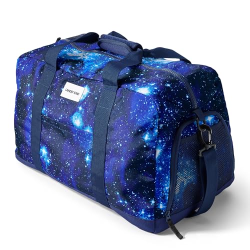 Lands' End Kids' Duffle Bag Navy Mystery Galaxy One Size - Main Image