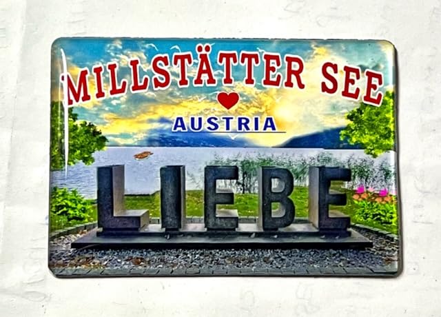 Schladming WM Stadt Magnet - Metall Ortsschild Souvenir Aus Österreich