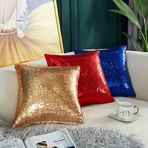 2er-Set Dekorativ Pailletten Kissenbezug,Einfarbiger Pailletten Kissenbezüge,Pailletten Zierkissenbezüge Glitzer Zierkissen Kissenbezug,Dekokissen Kissenhülle für Party Zuhause Dekor Stil 4 30x50cm – Bild 5
