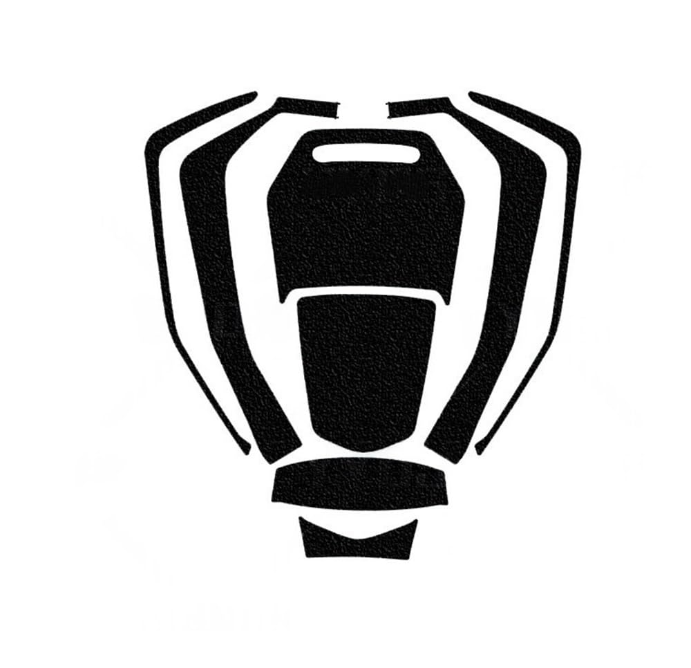 Autocollant Réservoir Moto Forza 350 Protection Antidérapante Résine