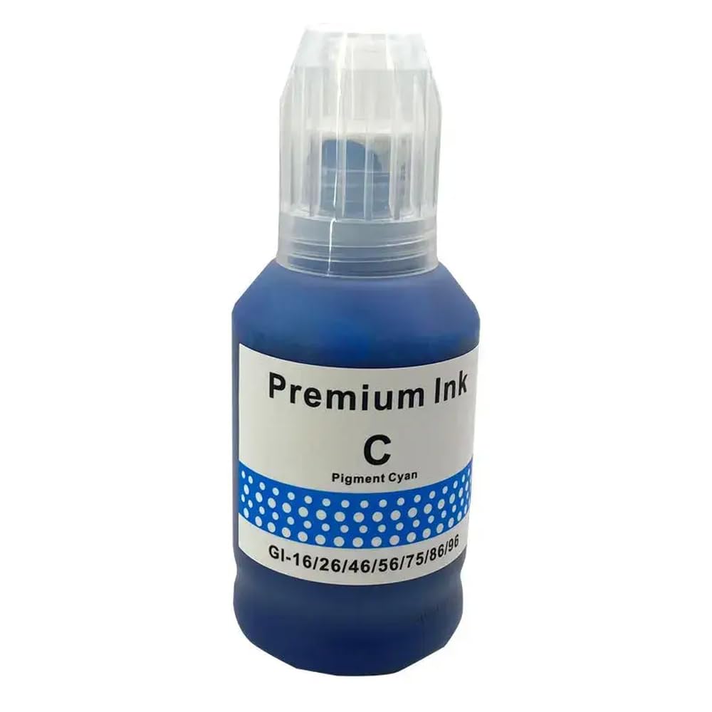 Tinta cian GI-26 compatible con botella de recarga para sistema de tanque MAXIFY GX5040 2