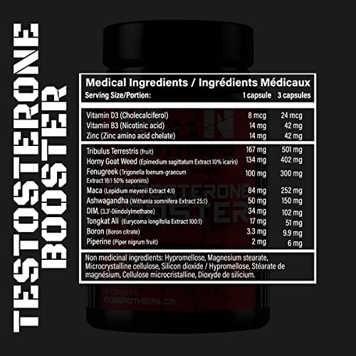 Testosterone-Booster-for-Men-Estrogen-Blocker-Supplement-Natural-Energy-Strength-Stamina-Lean-Muscle-Growth-Promotes-Fat-Loss-Increase-Male-Performance