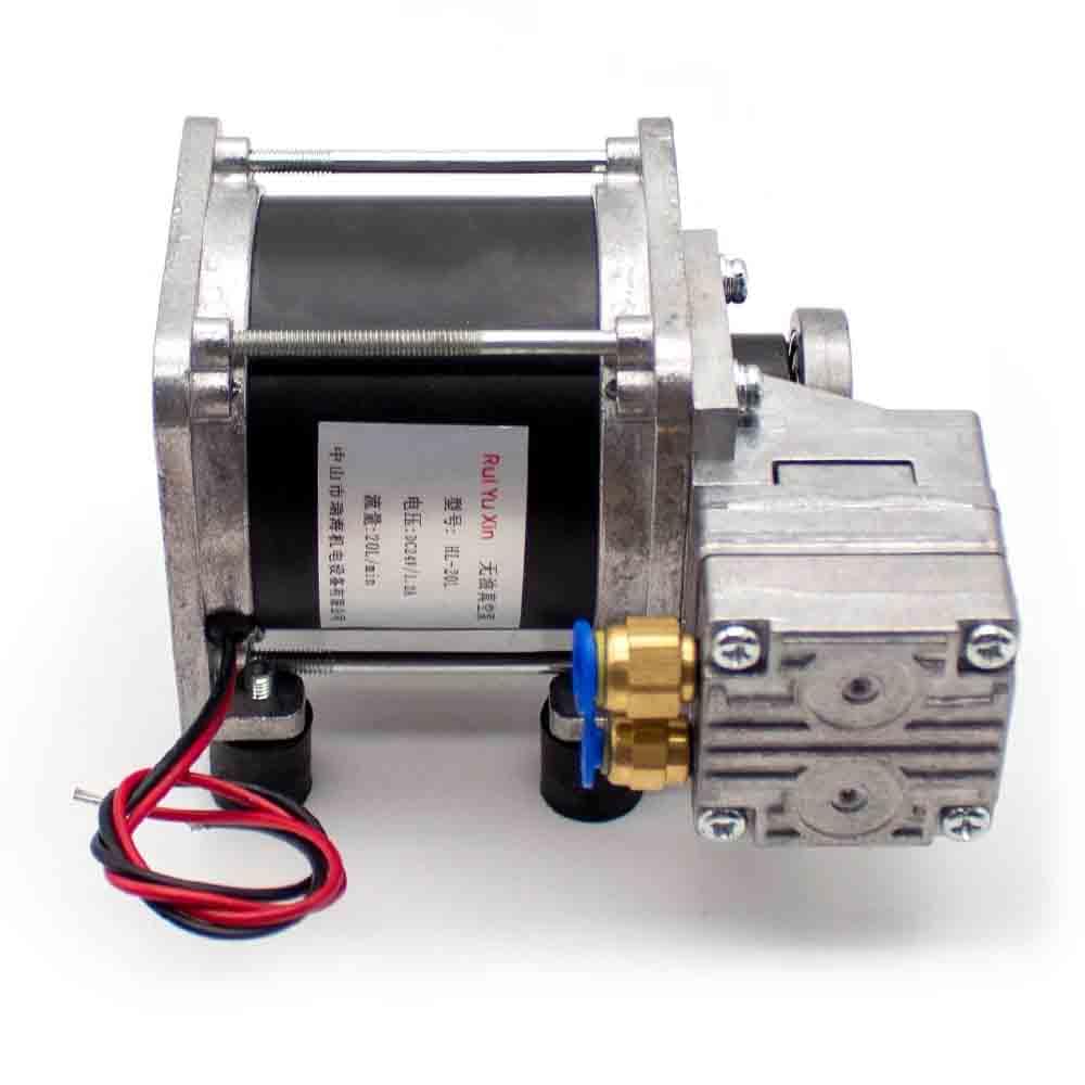 Toplionace DC 24 V Ölfreie Vakuumpumpe, Kleine Elektrische Mikroluftpumpe, Unterdruckpumpe, 20 L/min, HL-20L