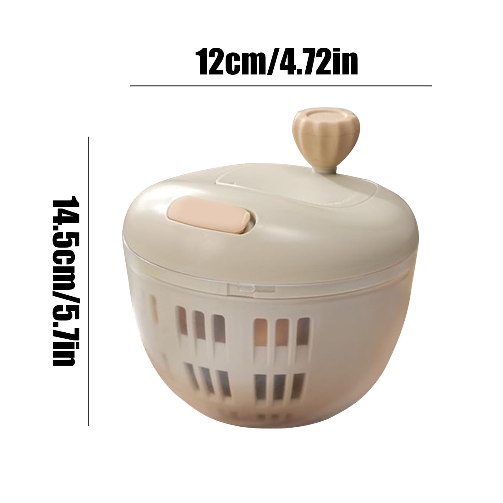 essoreuse à salade, Lave-vaisselle 800 ml, évier à fond antidérapant avec passoire intégrée for la cuisine, les activités de plein air, le camping et pique-niques(Gray)