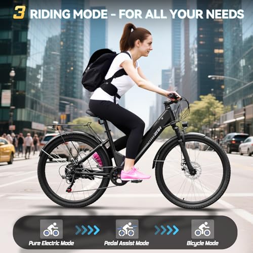 Image of ZNH Electric Bike for Adults, Peak 1000W Ebike 20 Mph & 80 Miles