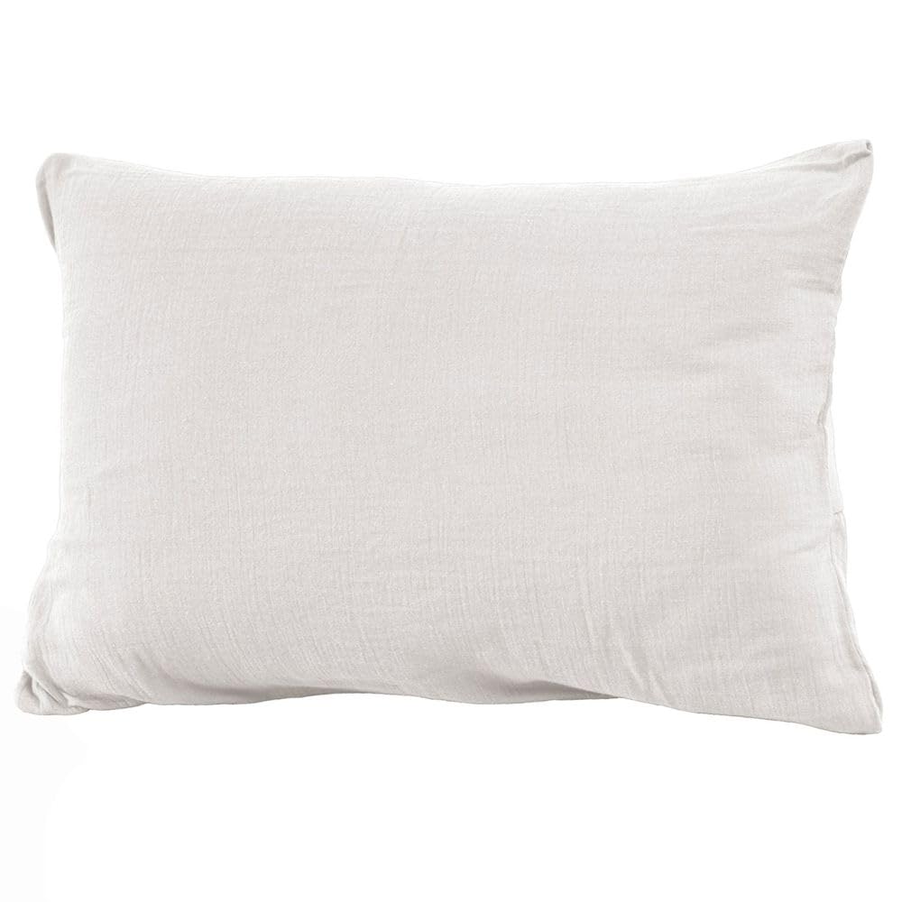 Taie d'oreiller 50x70 cm Gaze de Coton Chantilly