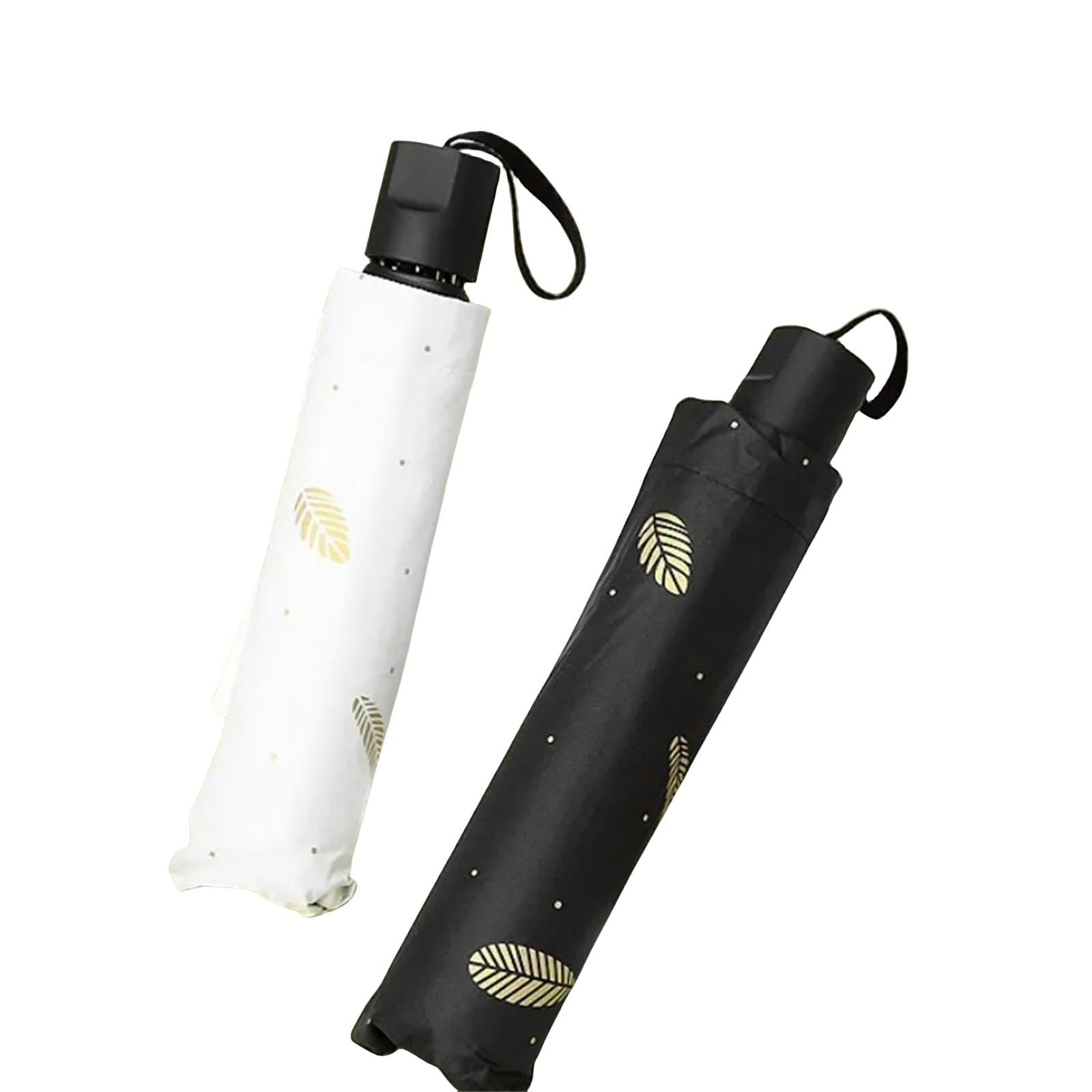 MdybF Parasol przeciwsłoneczny ochrona przed promieniowaniem UV parasol przeciwsłoneczny damski 8 żeber odporny na promieniowanie UV deszcz składany przenośny parasol
