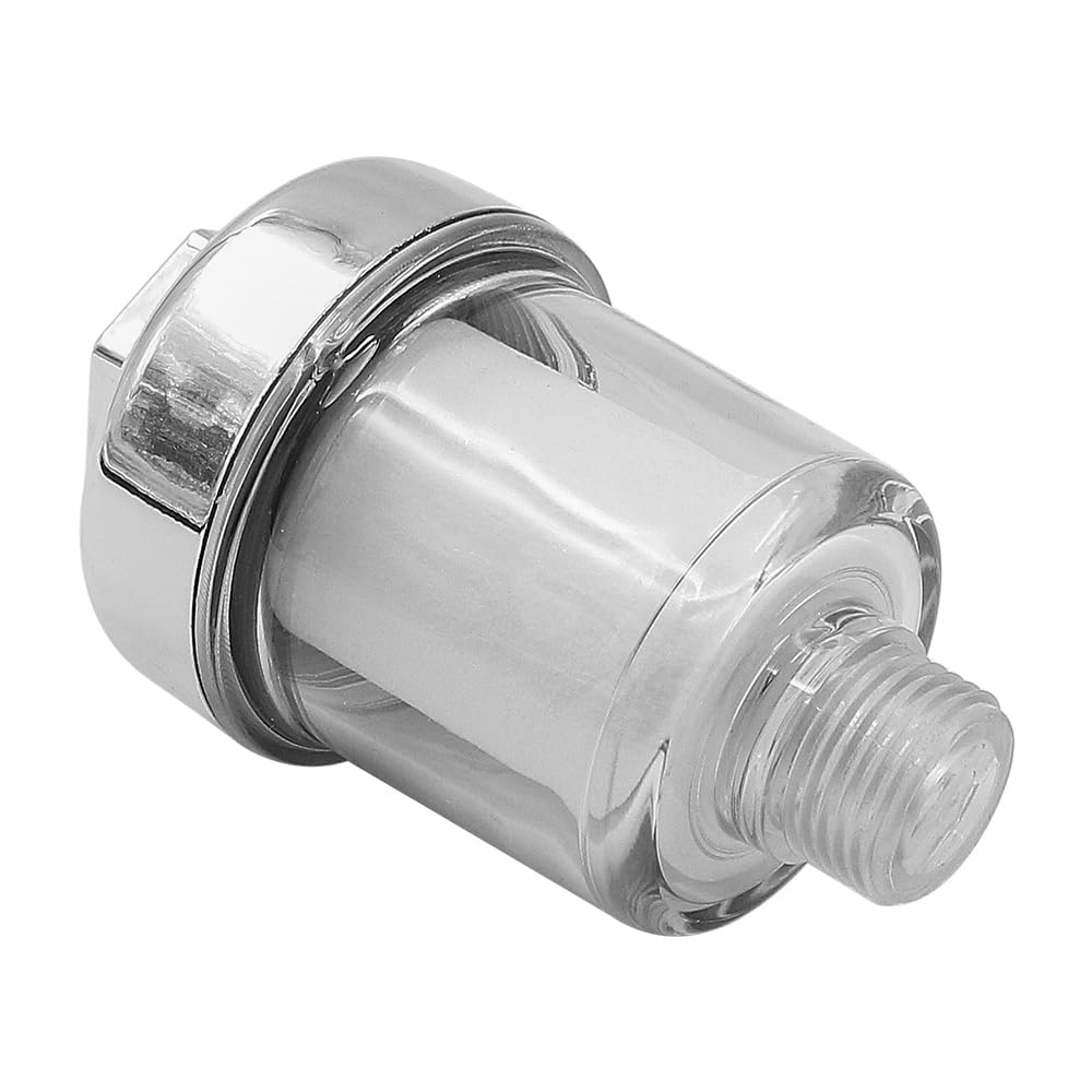 POFET Filtri per soffione Doccia con Cartuccia in Cotone PP da 5 Pezzi,Filtro Anticalcare Doccia, Filtro Doccia Anticalcare per Filtro Doccia con Acqua Dura