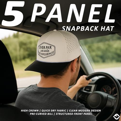 Image of Funky Junque Golf Trucker Hat | Lightweight Golf Trucker Rope Hat with Adjustable Snapback, Golf Course and Weekend Wear, Funny Golf Hats for Men and Women