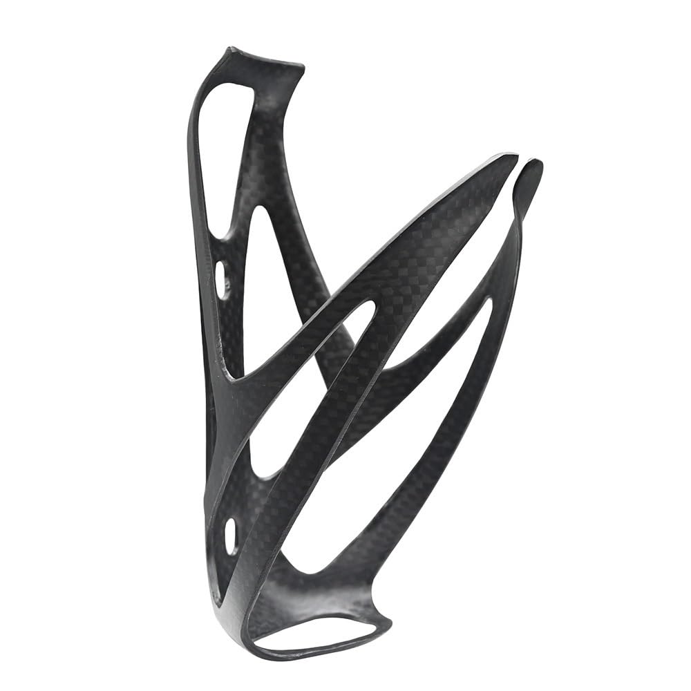 YATINGZHANG Bike Bottle Holder 3K/UD Carbon Fiber Road Bike Bicycle Reliable Cycling MTB Drink Water Bottle Holder Cage Rack Accessories(3K matte 1PCS)