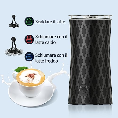 Schiumatore Latte Elettrico,Morpilot Montalatte