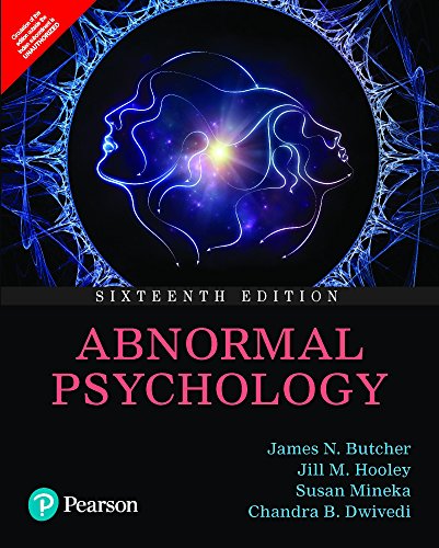 Abnormal Psychology, 16Th Edn 9332579407 Book Cover