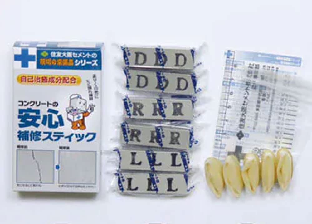 住友コンクリート安心補修スティック標準3色セット6本組(D・R・L各色2本) Amazon | 安心補修スティック 標準3色セット 6本組(D・R・L各色2