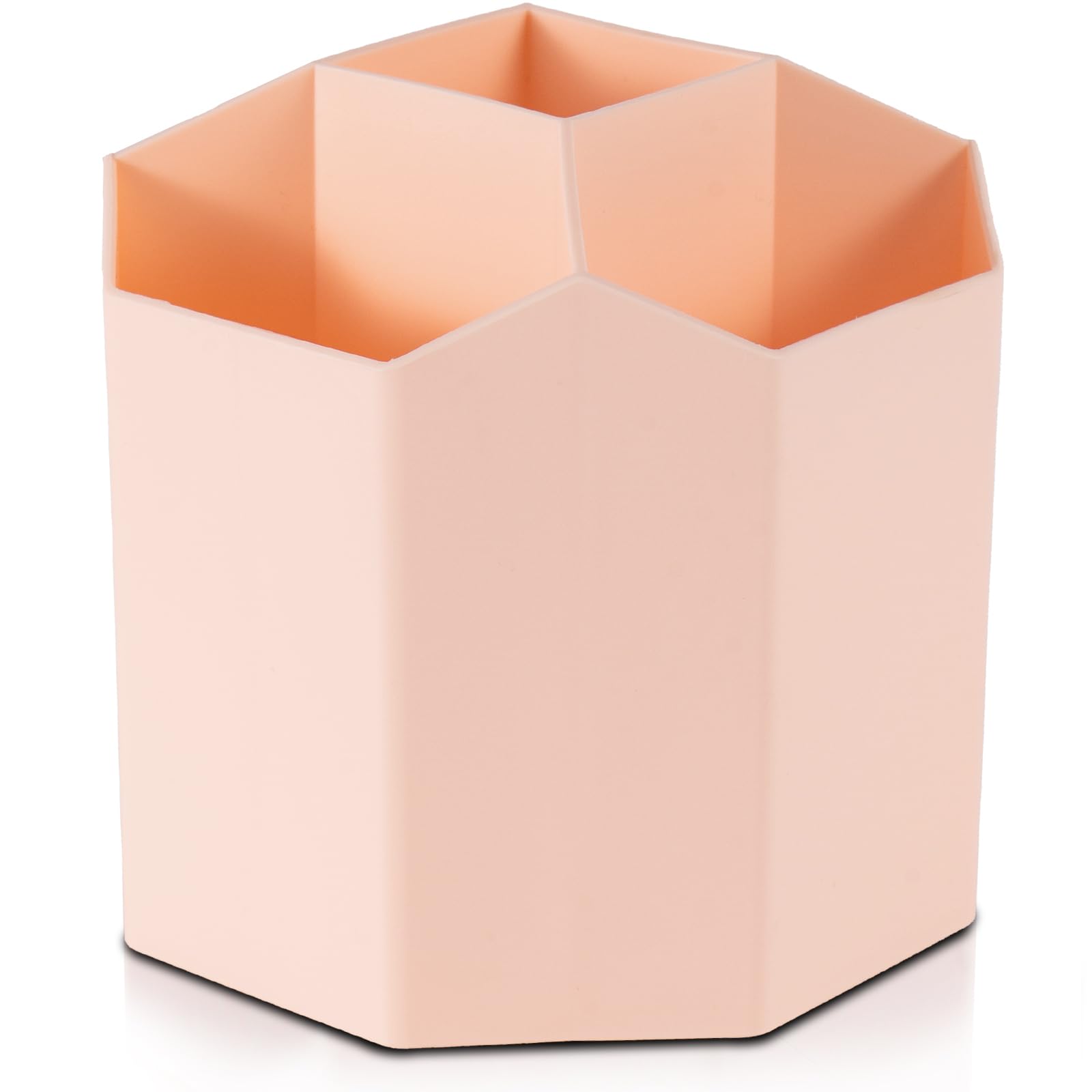 bibiage 360 Degree Rotating Desk Organizer, 5 Slots Pencil Pen Holder Storage Pen Desktop Caddy for Office, School, Home Desktop Decorations