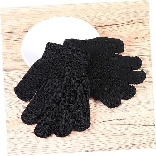 GALPADA Cotton Winter Gloves for Boys and Girls Knitted Mittens Ribbed Cuffs Boys Girls Hand Accessories4
