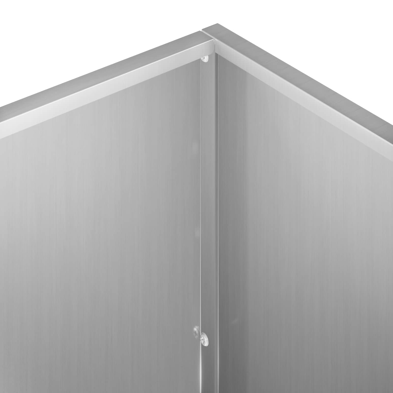 Genérico Macetero de Jardín Plateado 40 x 40 x 75 cm Acero Galvanizado,Casa y jardín,Maceteros y jardineras,7.5 kg-8005382