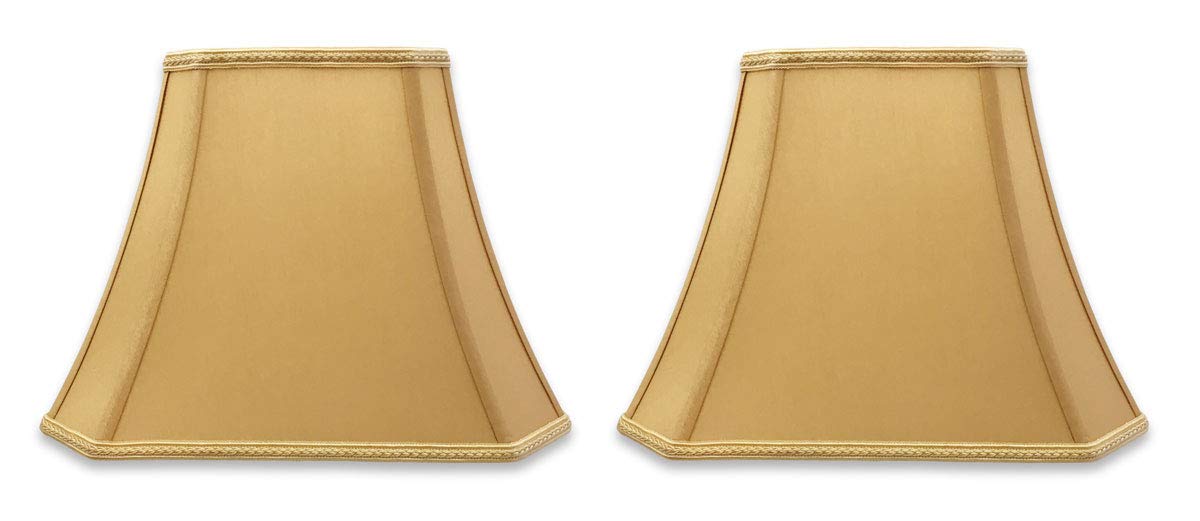 Royal Designs, IncDDS-68-16AGL-2 lampshades, 16", Antique Gold, 2 Piece