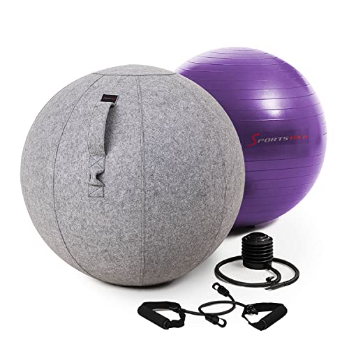 ✅ 𝗩𝗘𝗥𝗦𝗔𝗧𝗜𝗟𝗘: Questa palla da yoga moderna con un diametro di 65 cm ha davvero tutto. Durante/dopo la gravidanza, come palla yoga, in ufficio o per il fitness a casa - usa semplicemente la palla come sostituto della sedia o integrala facilmente nel tuo allenamento per la schiena e per gli addominali con una varietà di esercizi efficaci. Naturalmente, è anche un grande giocattolo aggiuntivo per i bambini!