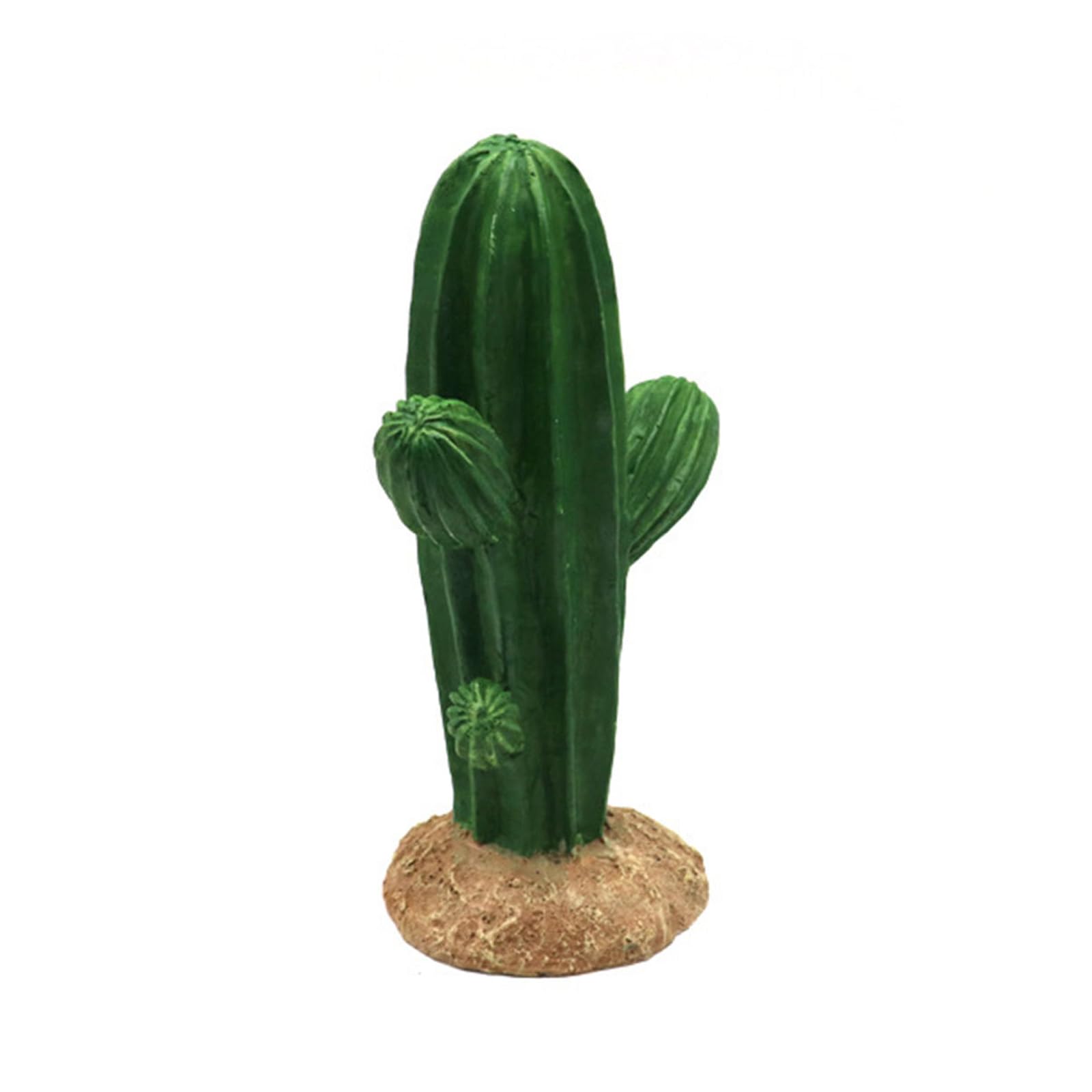 Realistyczny żywiczny kaktus ornament do terrariów gadów i akwariów