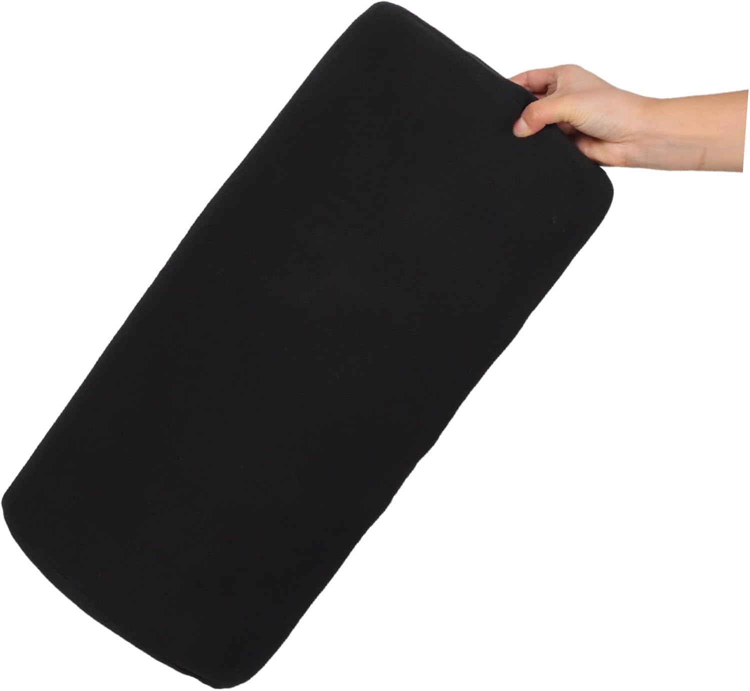Yardwe Recliner Foot Rest Leg Elevation Pillow for Chair and Sofa, Half-Round Soft Fleece Cushion with Polyurethane Filling, Easy to Clean Support Pillow for Offices and Family Rooms