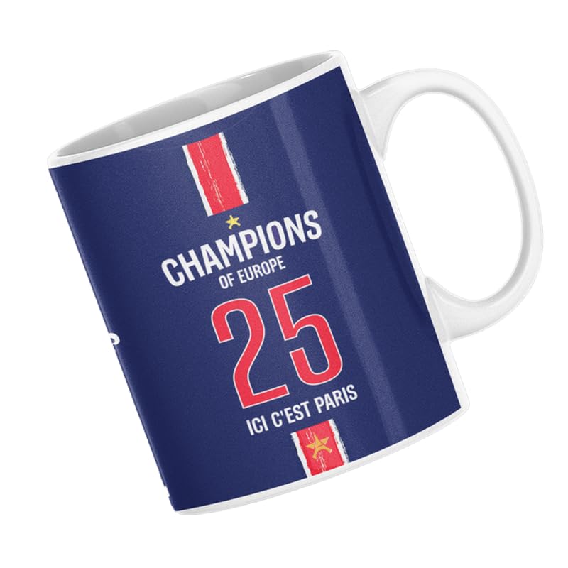 Hy-Pro Tasse en céramique sous licence officielle Euro 2024
