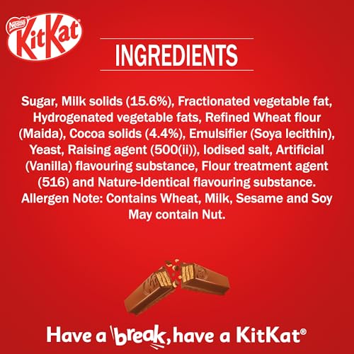 Image of KIT KAT Minis, Choco Coated Wafer Bar, Share Bag, Miniature Pouch, 16 X 7.4 gm | 118.4 g (Pack of 3)