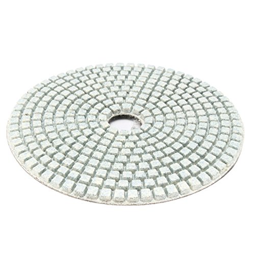 7Pcs 5 Pulgadas 50-3000 Grit Disco de lijado de almohadilla de pulido de diamante para vidrio de granito de hormigón de mármol