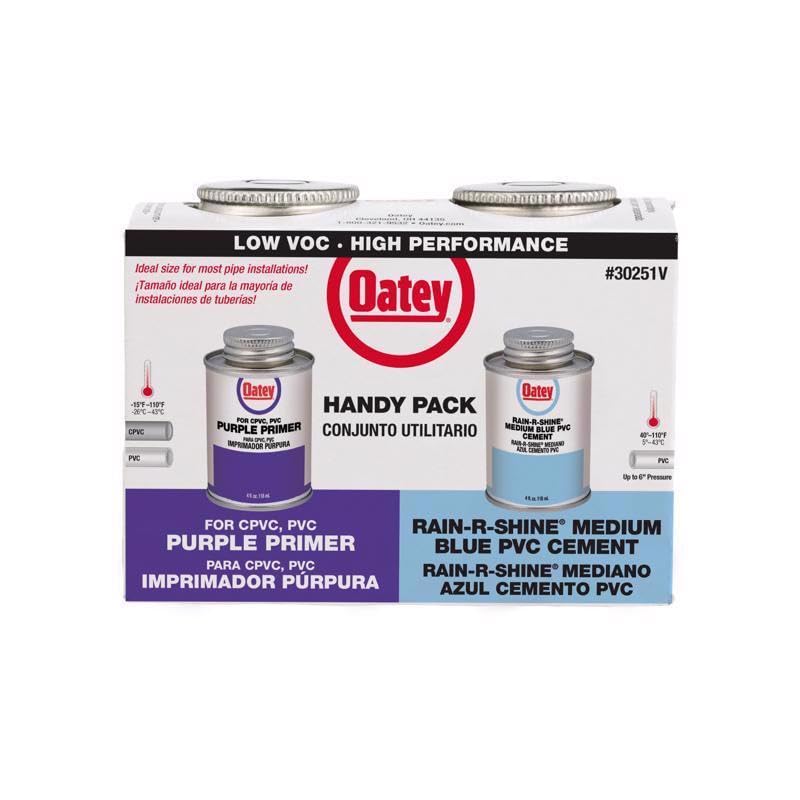 Oatey Rain-R-Shine Primer and Cement