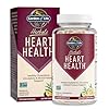Garden of Life Herbals Heart Health Supplement with Folate, Bergamot, Green Tea & Vitamin E & K for Cholesterol, Circulatory & Blood Pressure Support, Non-GMO, Gluten-Free, Citrus Flavor, 30 Servings