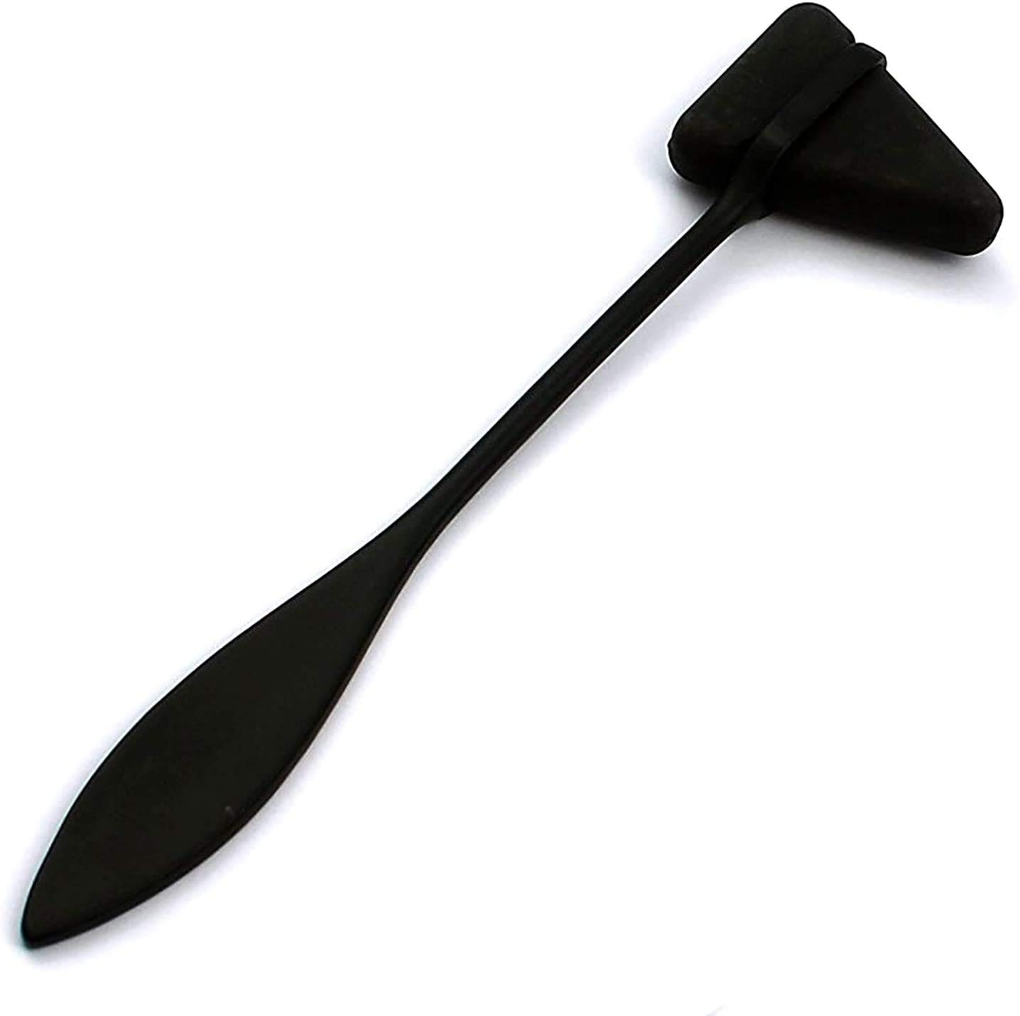 DDP TACTICAL FULL BLACK - 'TAYLOR TOMAHAWK REFLEX HAMMER' FOR EXAMINATION - IDEAL FOR STUDENTS, NURSES, DOCTORS, MEDICS, EMT AND MORE