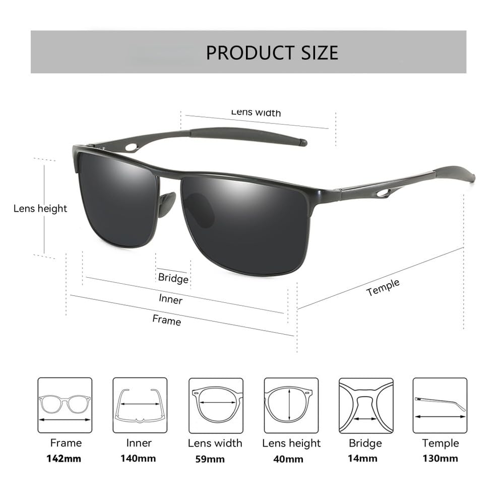 Okulary przeciwsłoneczne z filtrem UV400, aluminiowe, modne, polaryzacyjne, do wędkowania, wędrówek, golfa, jazdy, unisex, 1004 centów