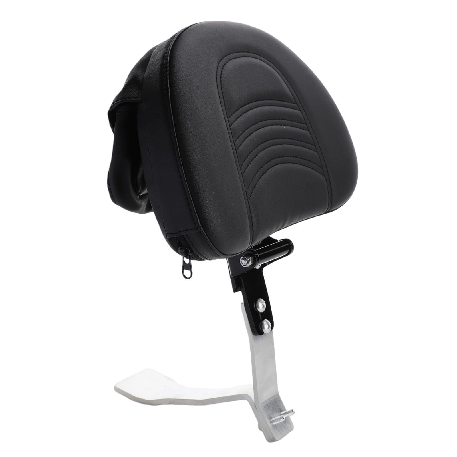 Generic Zestaw do Montażu Oparcia Motocyklisty Wygodne Wsparcie do Całodziennej Jazdy Spyder RT SE6 SM6 SE5 6 Mm Wytrzymałe żelazo i Skóra PU
