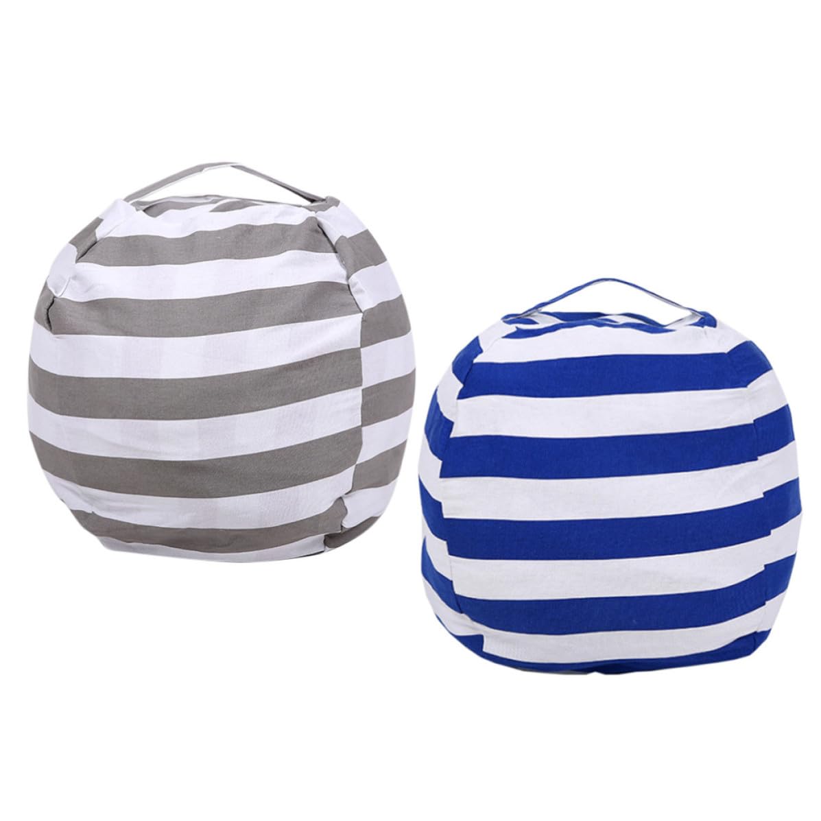Bolsa de almacenamiento grande para juguetes organizador puff de dacrón