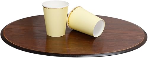 Miniatura 3 de Vasos de papel dorados y amarillos, vasos de papel desechables de lámina dorada brillante de 9 onzas para bodas, fiestas, cócteles y cenas de