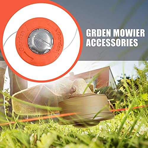 ARVALOLET Jeitskop, grasmaaier-snijkop, ontmonteerbaar, automatisch steektouw, nylon touw, slijtvaste grasmaaier-gereedschapsaccessoires - Afbeelding 6