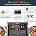 COSORI Air Fryer Oven Compact 3.7 Qt, Suitable For Families Of 1–3 (100 Recipes), 11 One-Touch Digital Presets, Preheat & Shake Reminder, Nonstick & Dishwasher-Safe Square Basket, 85% Less Oil, Black