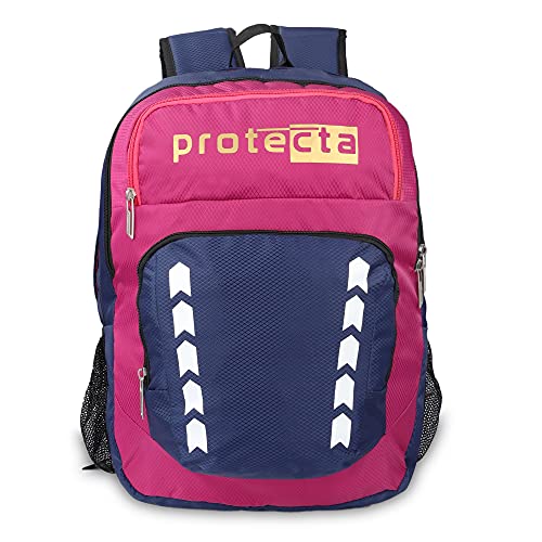 Protecta Bolt 30 L Backpack for Laptops Up to 15.6 Inch – Navy & Pink
