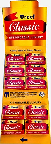 Cuchillas de Afeitar Treet Classic - 100 Unidades