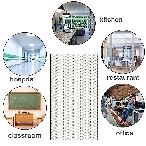 Image of Pangda 6 Pack Replacement Fluorescent Light Covers Clear Acrylic Ceiling Lighting Panel Flat Sheet for Overhead Fixtures, 22.5 x 46.5 x 0.1 Inch